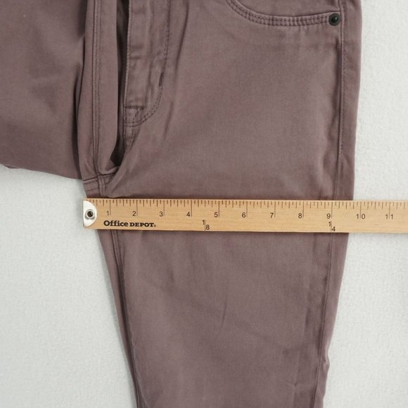 Hudson Womens Jeans Nico Mid Rise Ankle Super Skinny Purple Size 27 - Picture 8 of 11